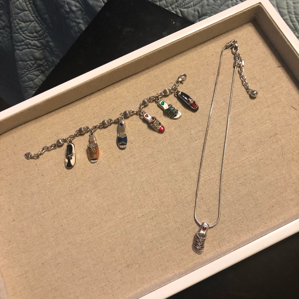 💥💥 Brighton Enamel Necklace & Charm Bracelet 💥